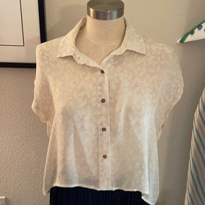 Ali Golden Silk Top
